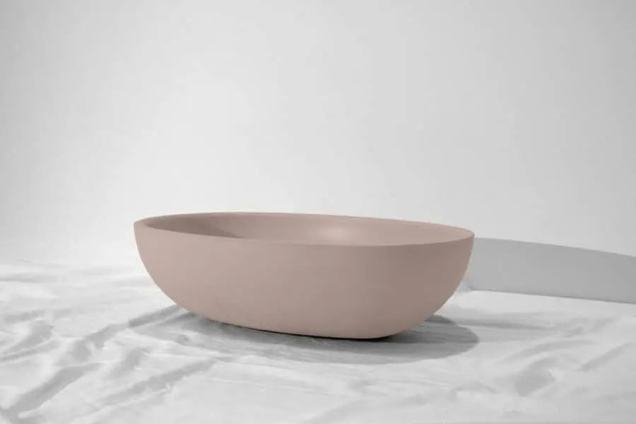 Skal Concrete Basin Above Counter Concrete Republic
