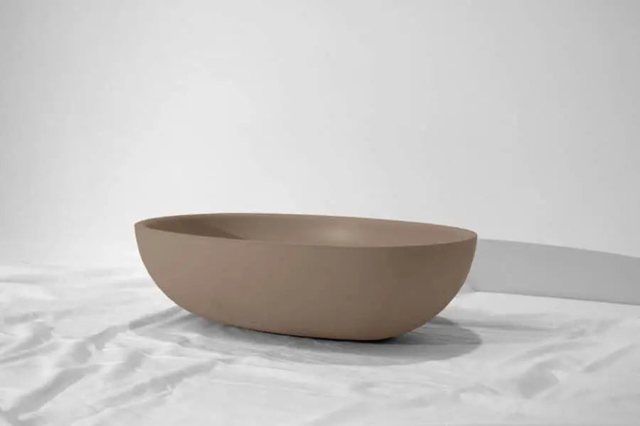 Skal Concrete Basin Above Counter Concrete Republic