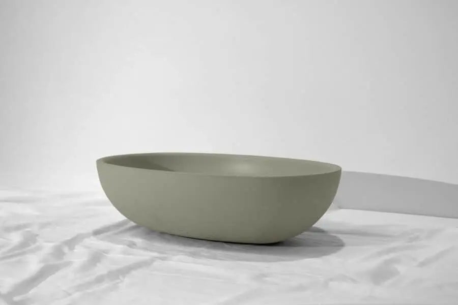 Skal Concrete Basin Above Counter Concrete Republic