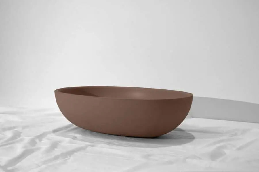 Skal Concrete Basin Above Counter Concrete Republic