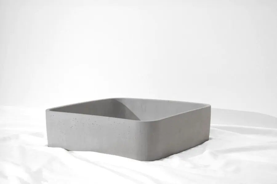 Spoola Concrete Basin Above Counter Concrete Republic
