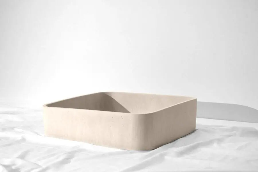 Spoola Concrete Basin Above Counter Concrete Republic