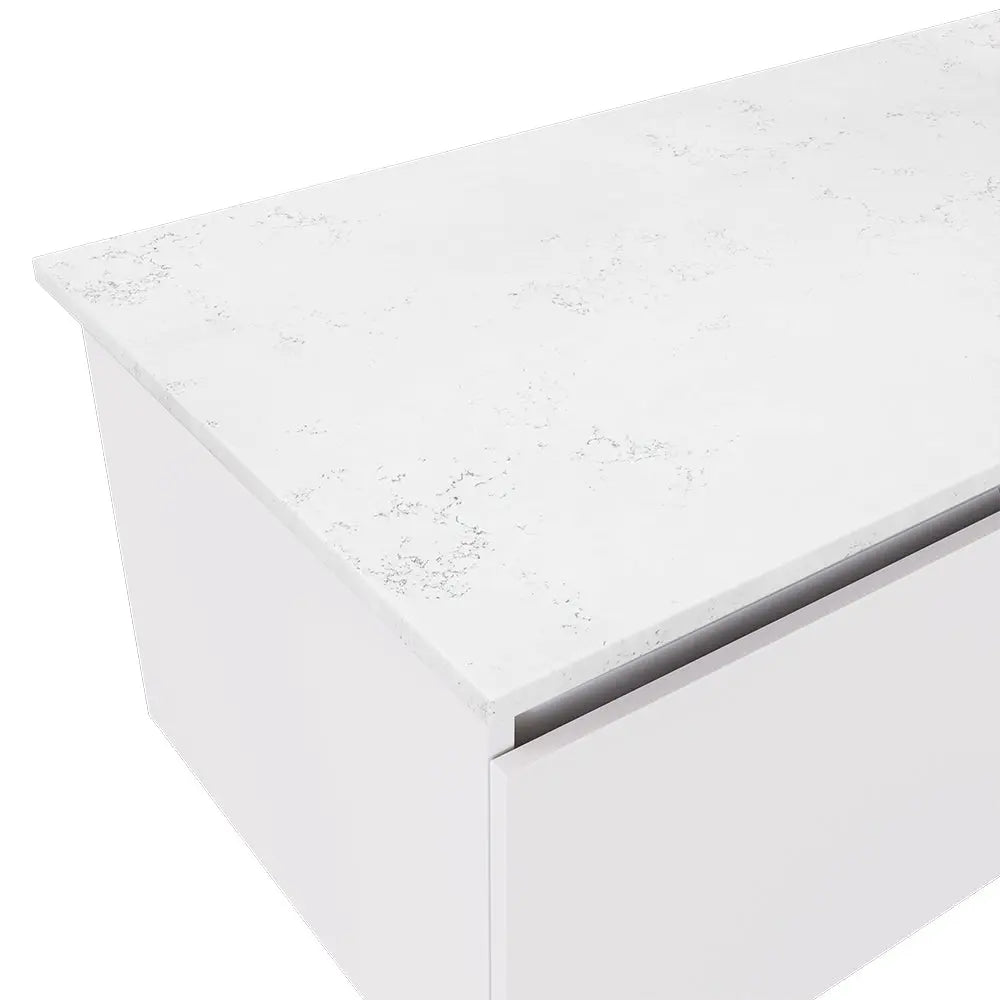 Bianco Marble Silica Free Stone Top, Full Slab Fienza