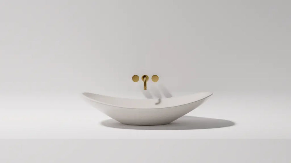 Boat Above Counter Stone Basin - various finishes PIETRA BIANCA