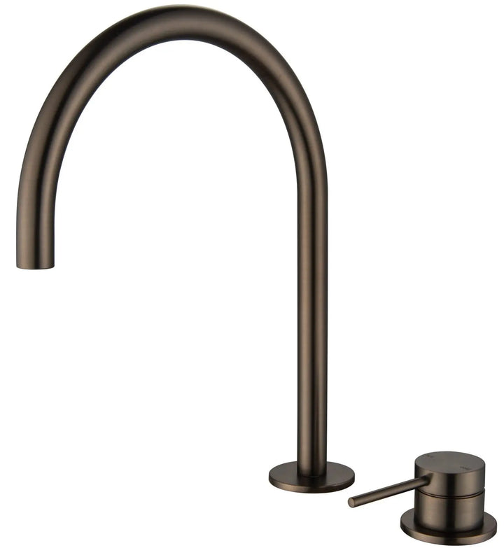 Mica Gooseneck Hob Sink/Basin Mixer Set Bella Vista