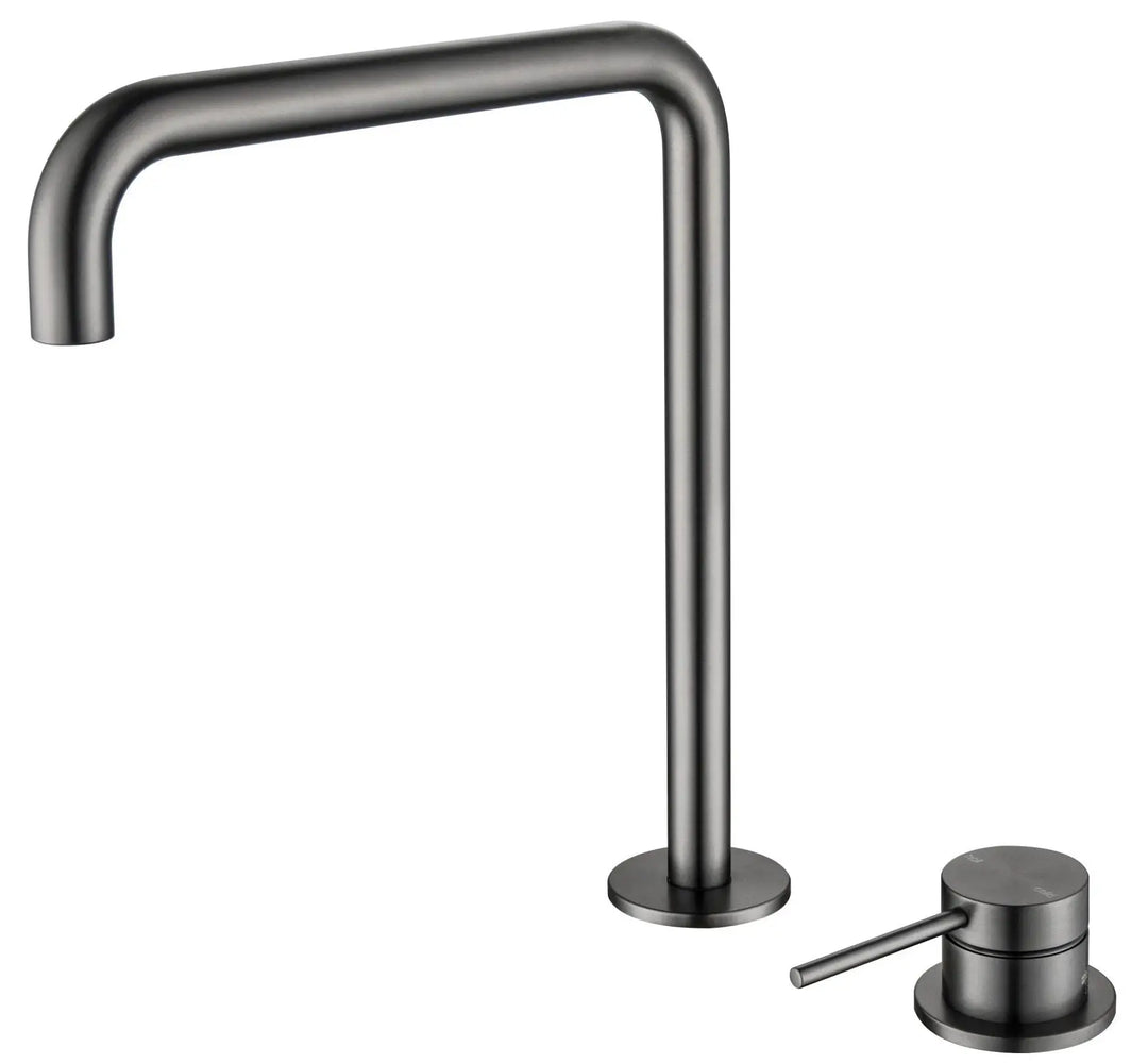 Mica Soft-Square Hob Sink/Basin Mixer Set Bella Vista