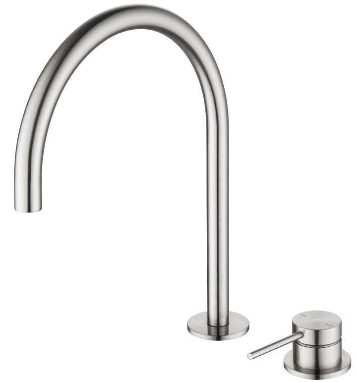 Mica Gooseneck Hob Sink/Basin Mixer Set Bella Vista