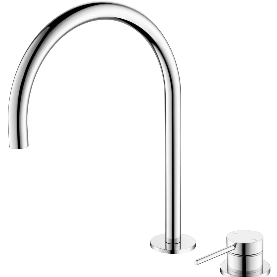 Mica Gooseneck Hob Sink/Basin Mixer Set Bella Vista
