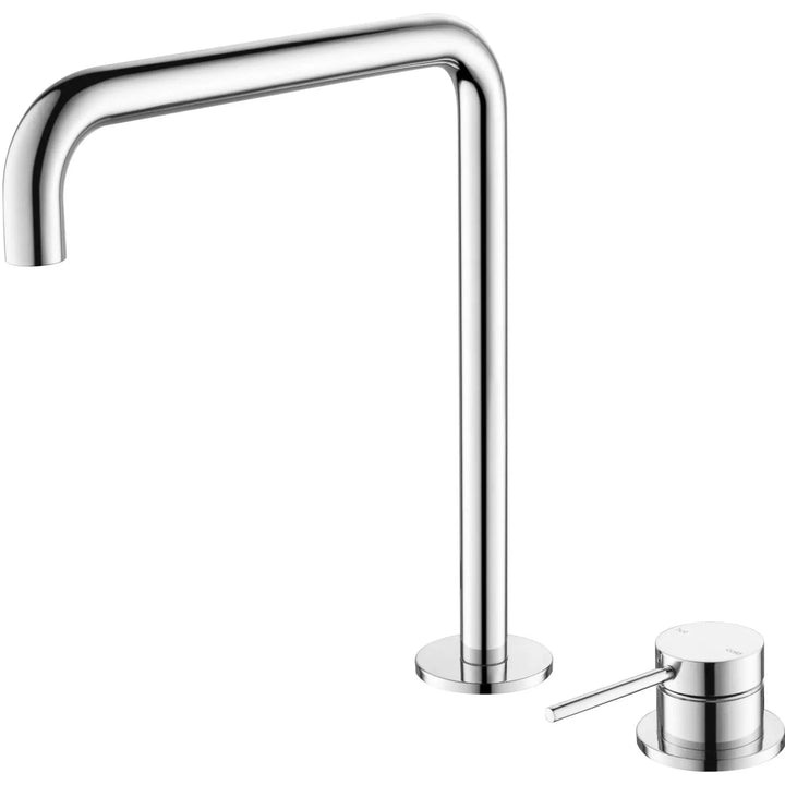 Mica Soft-Square Hob Sink/Basin Mixer Set Bella Vista