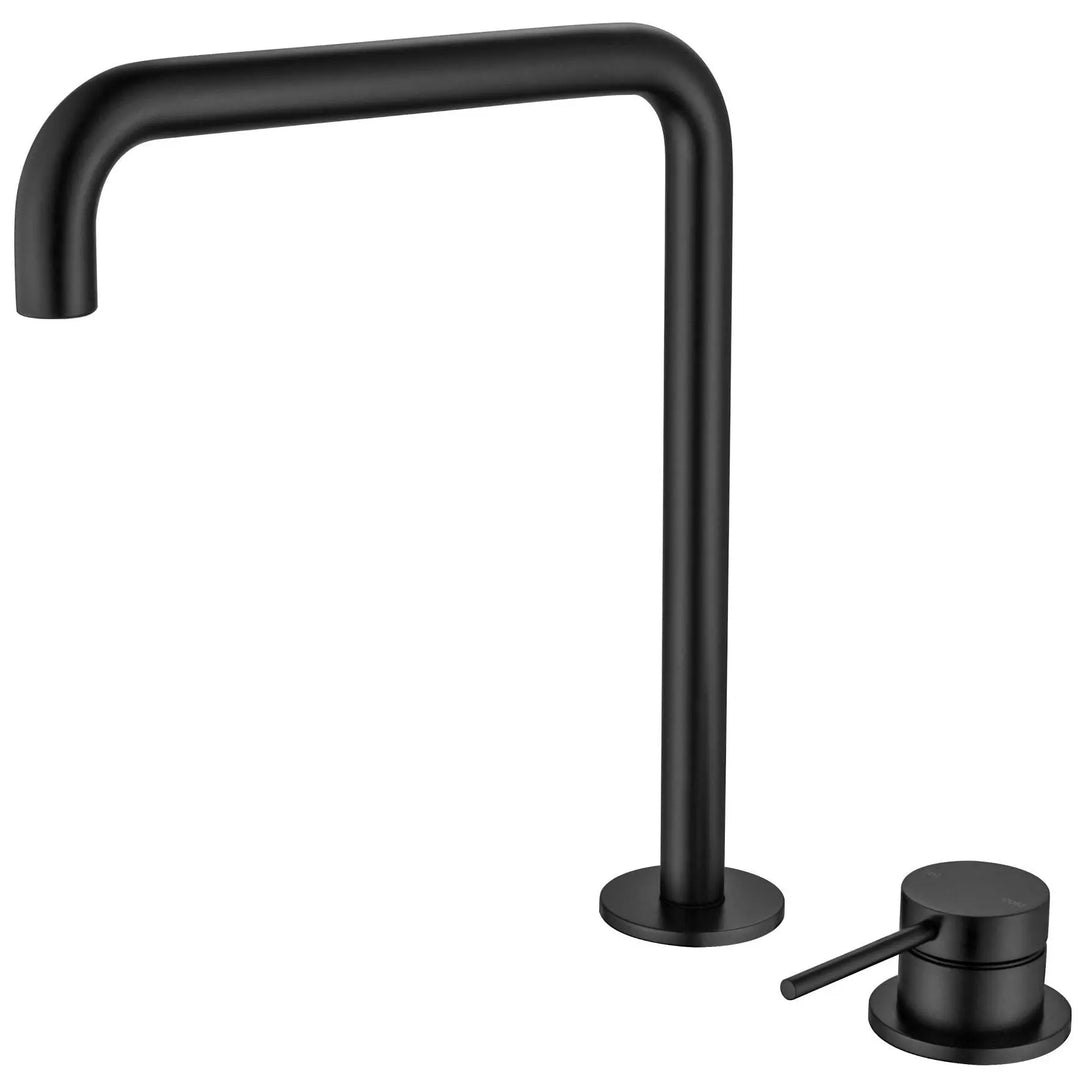 Mica Soft-Square Hob Sink/Basin Mixer Set Bella Vista