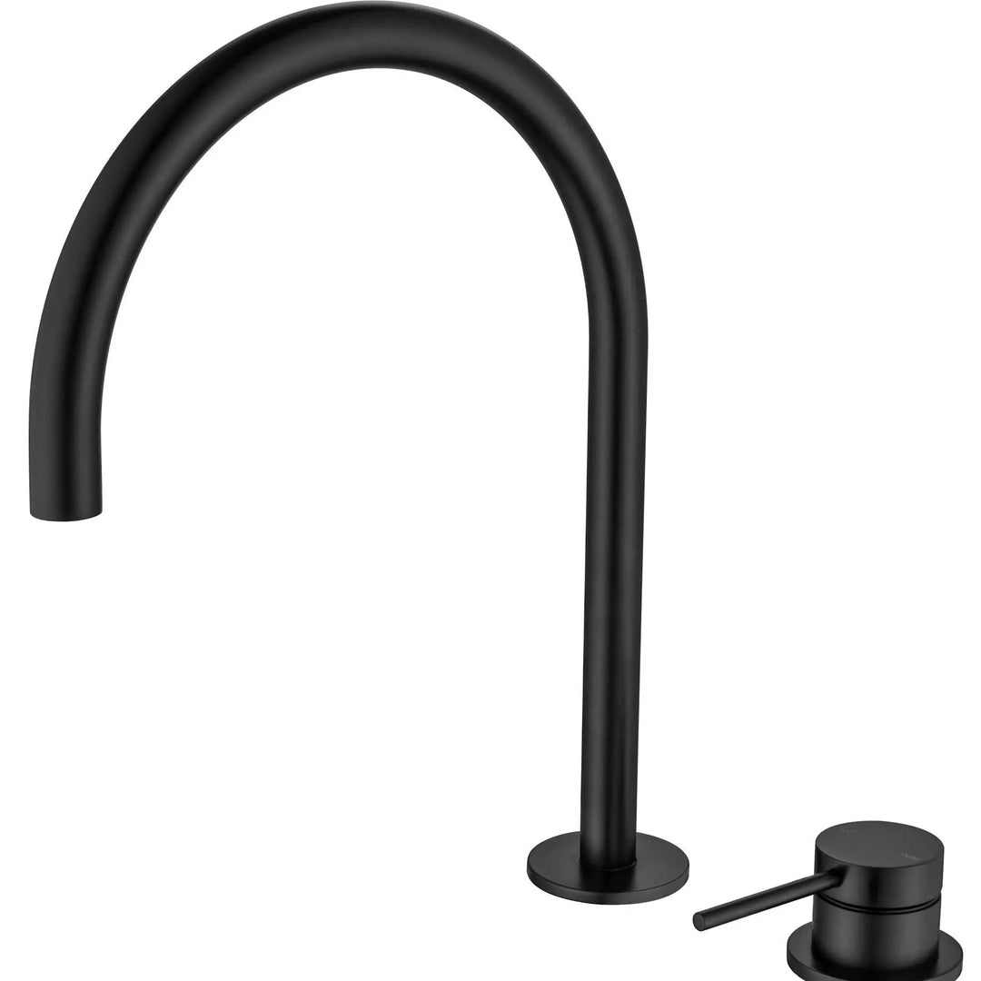 Mica Gooseneck Hob Sink/Basin Mixer Set Bella Vista