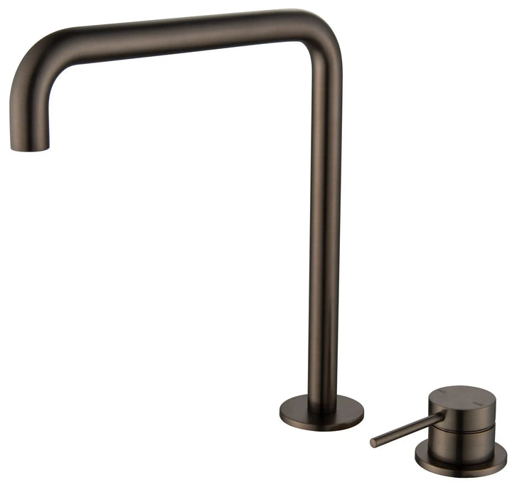 Mica Soft-Square Hob Sink/Basin Mixer Set Bella Vista
