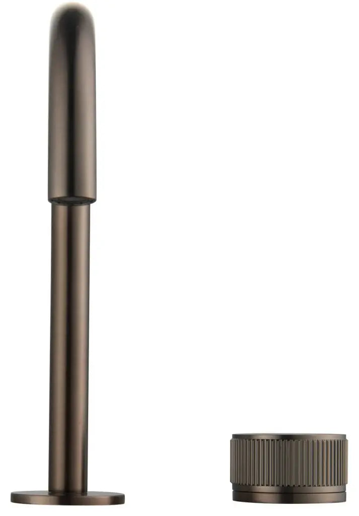 Mica Fluted Gooseneck Hob Basin Mixer Bella Vista