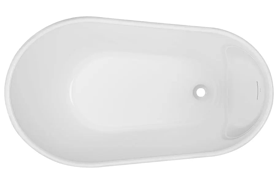 COSMO 1300 FREESTANDING acrylic BATH with overflow Decina
