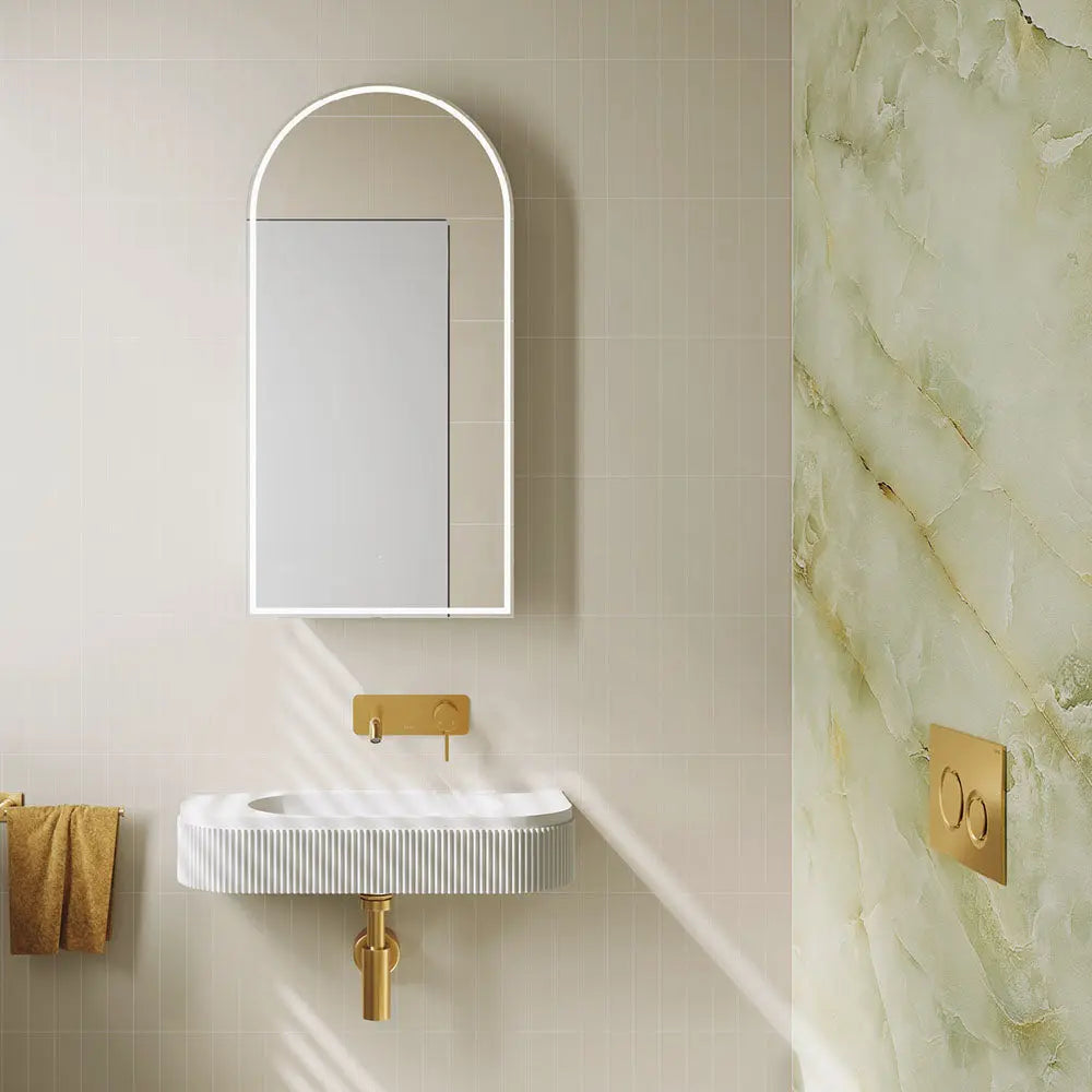 Minka Solid Surface Wall Basin 0 or 1 taphole Fienza
