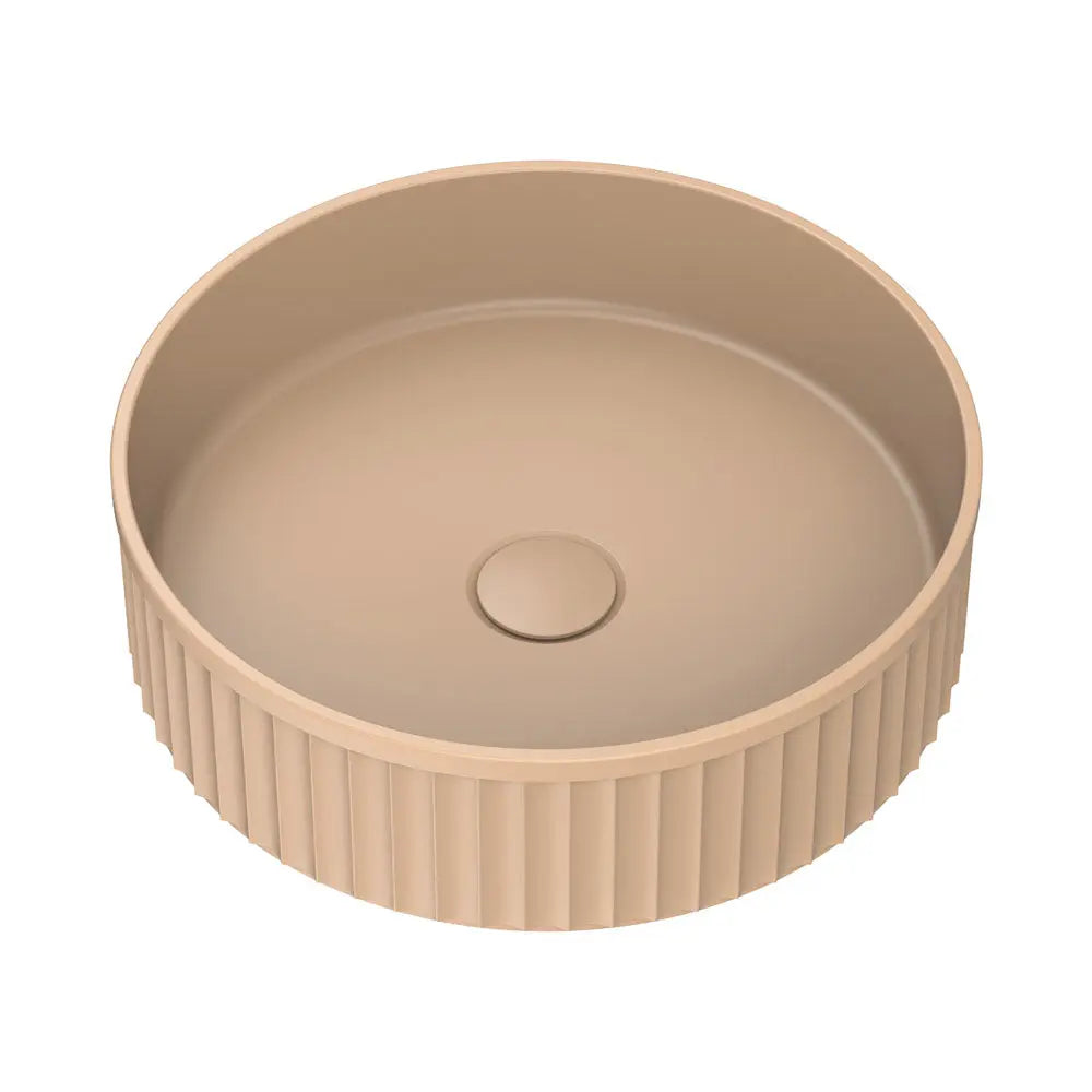 Minka Round Solid Surface Above Counter Basin Fienza