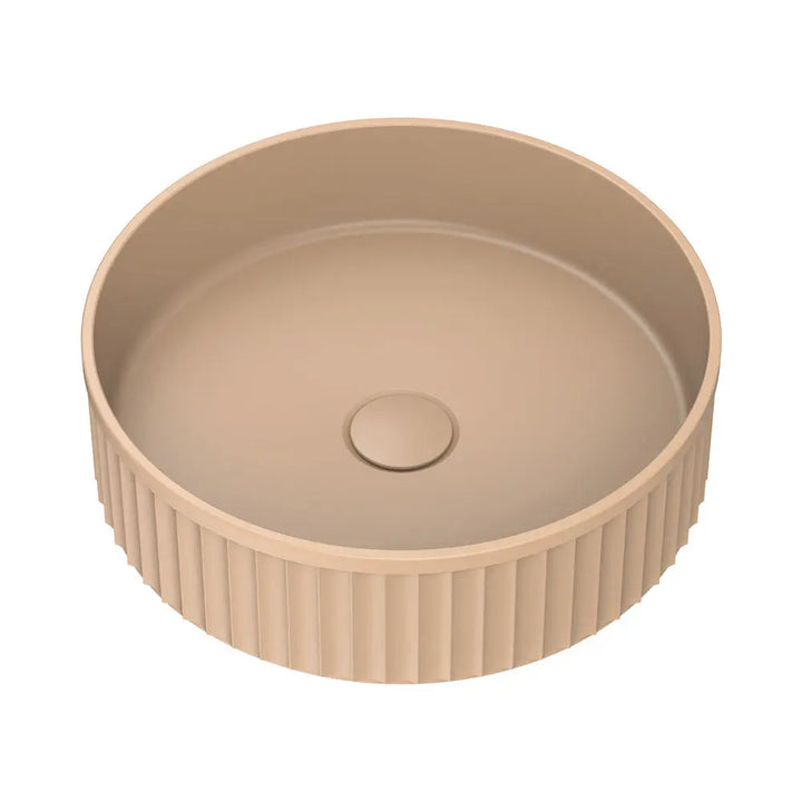 Minka Round Solid Surface Above Counter Basin Fienza