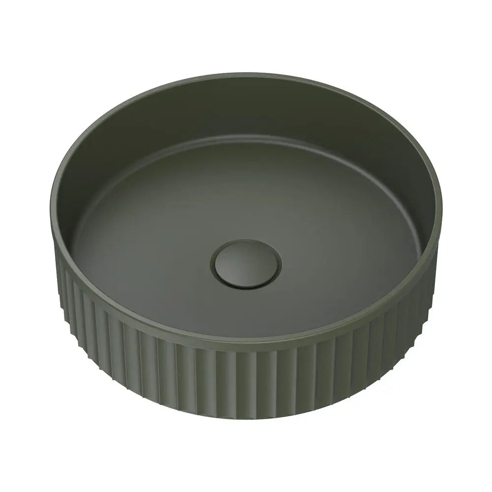 Minka Round Solid Surface Above Counter Basin Fienza