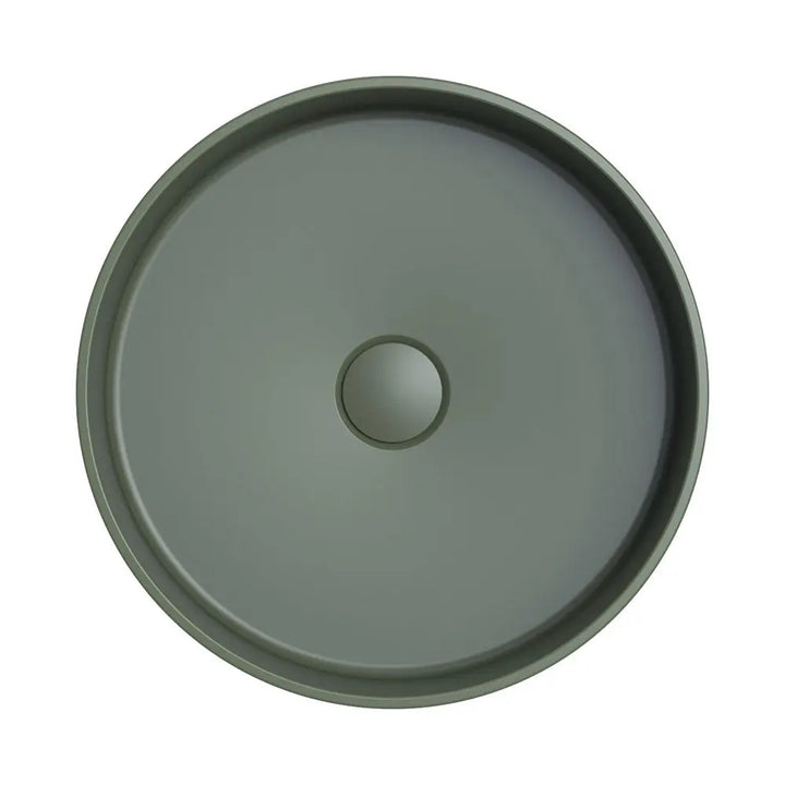 Minka Round Solid Surface Above Counter Basin Fienza