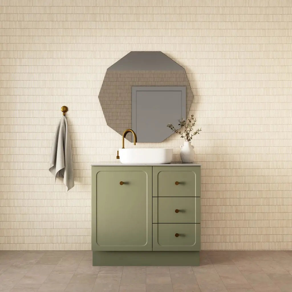 Camden Door/Drawer Vanity with top and basin - wall hung or freestanding Marquis