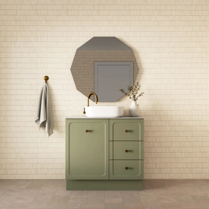 Camden Door/Drawer Vanity with top and basin - wall hung or freestanding Marquis