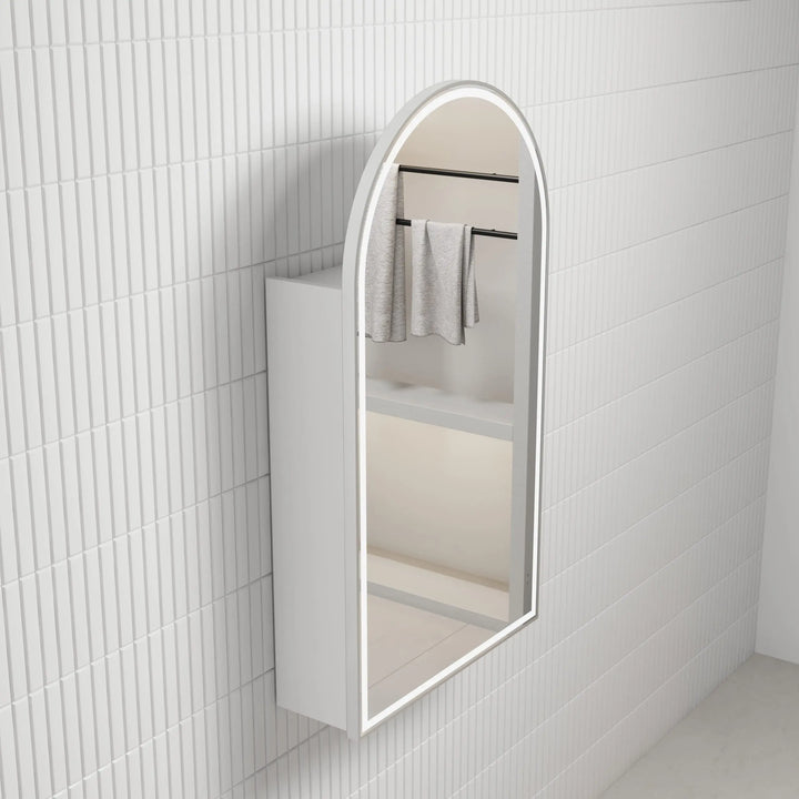 Canterbury LED Shaving Cabinet with optional coloured frames Alex Group Aus