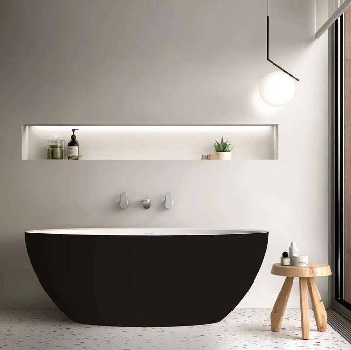 Corvara QUARRYCAST™ Freestanding Bath 1500mm Victoria + Albert