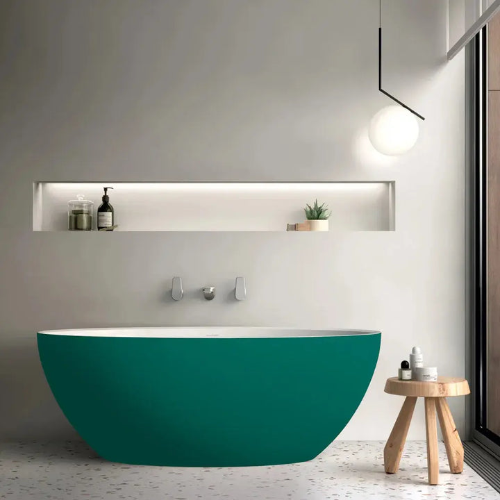 Corvara QUARRYCAST™ Freestanding Bath 1500mm Victoria + Albert