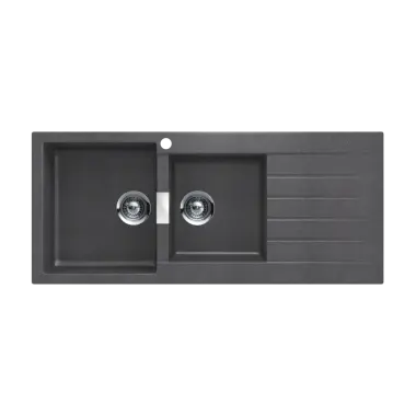 Schock Stone 1 &amp; 3/4 bowl Sink Abey