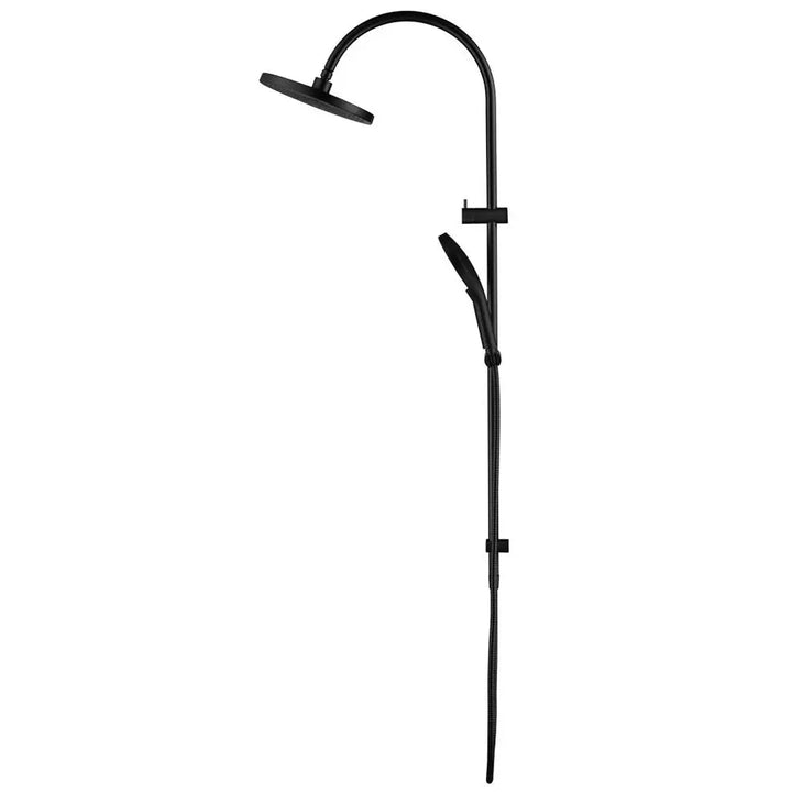 Mica Gooseneck Dual Shower Rail, Various finishes Bella Vista