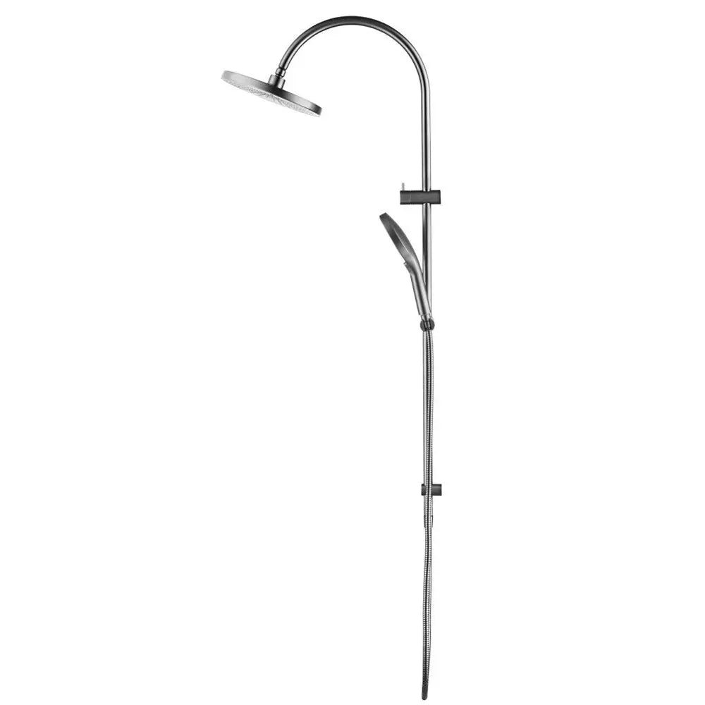 Mica Gooseneck Dual Shower Rail, Various finishes Bella Vista