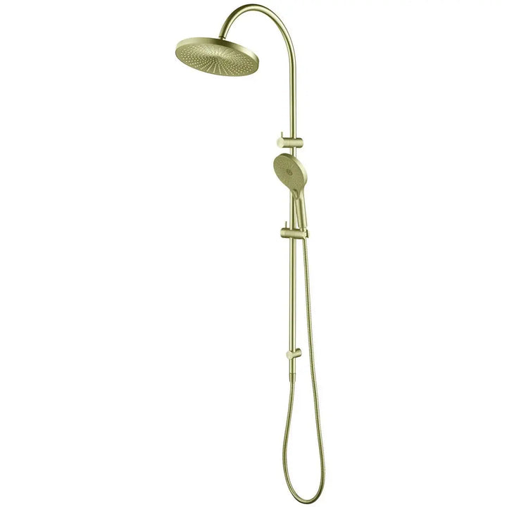 Mica Gooseneck Dual Shower Rail, Various finishes Bella Vista