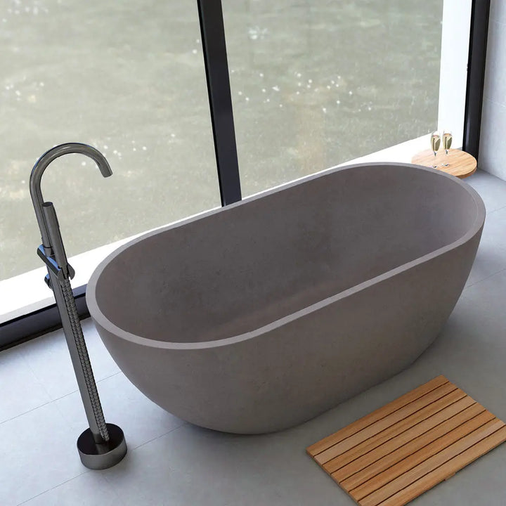 Jada Concrete 1500mm Bath Fienza