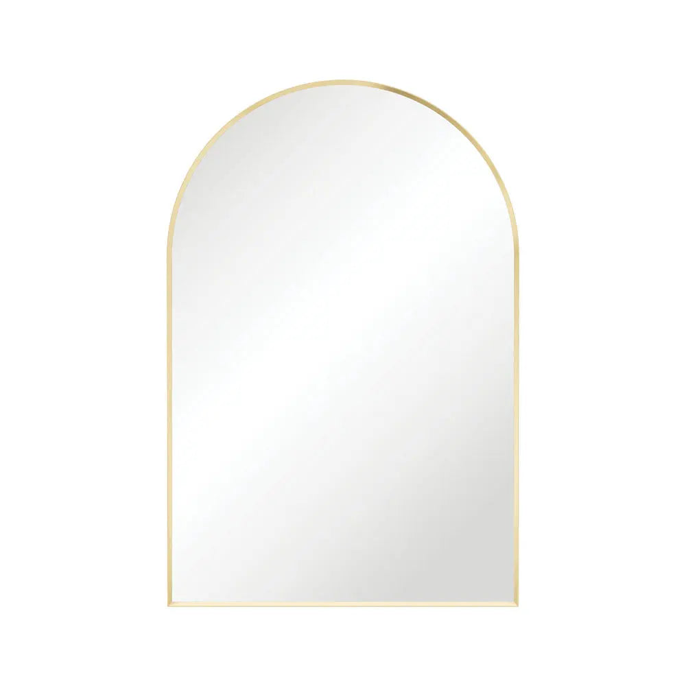 Arch Urban Brass Framed Mirror Fienza