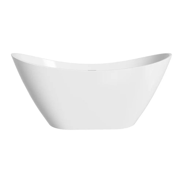 Paola Freestanding Acrylic Bath with Overflow, 1500mm Fienza
