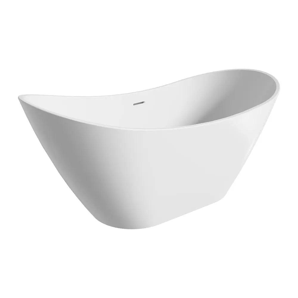 Paola Freestanding Acrylic Bath with Overflow, 1500mm Fienza