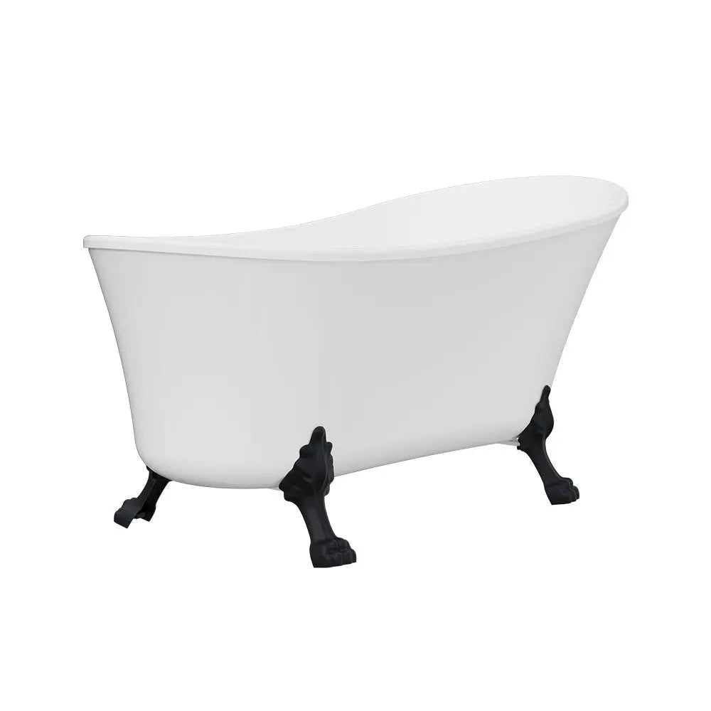 Clawfoot Freestanding Bath with overflow - 1500 &amp; 1700mm - Various finishes Fienza