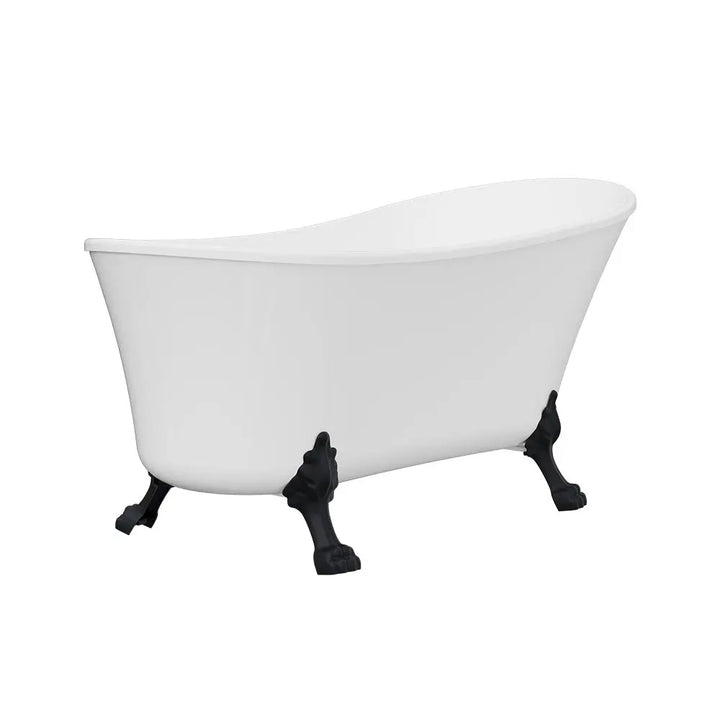 Clawfoot Freestanding Bath with overflow - 1500 &amp; 1700mm - Various finishes Fienza