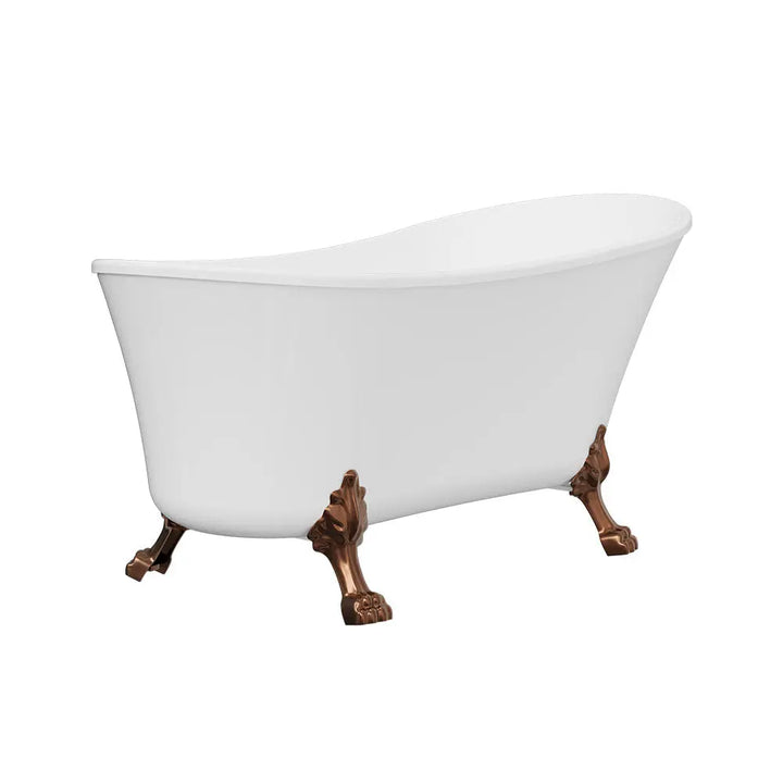 Clawfoot Freestanding Bath with overflow - 1500 &amp; 1700mm - Various finishes Fienza