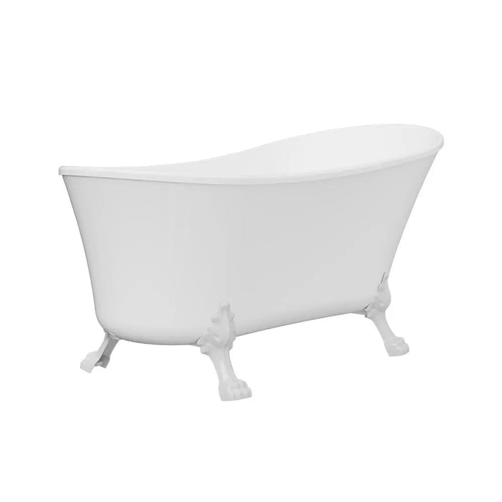 Clawfoot Freestanding Bath with overflow - 1500 &amp; 1700mm - Various finishes Fienza