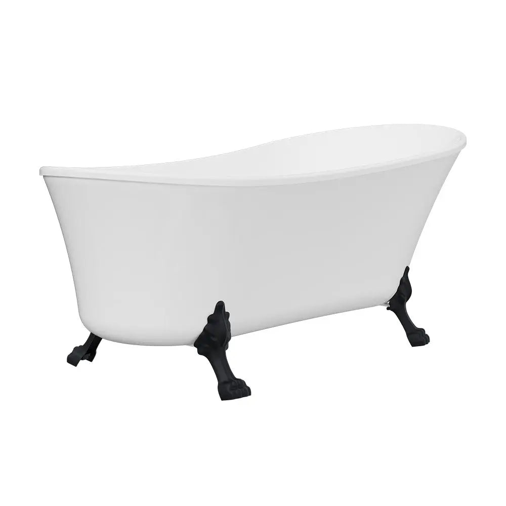 Clawfoot Freestanding Bath with overflow - 1500 &amp; 1700mm - Various finishes Fienza