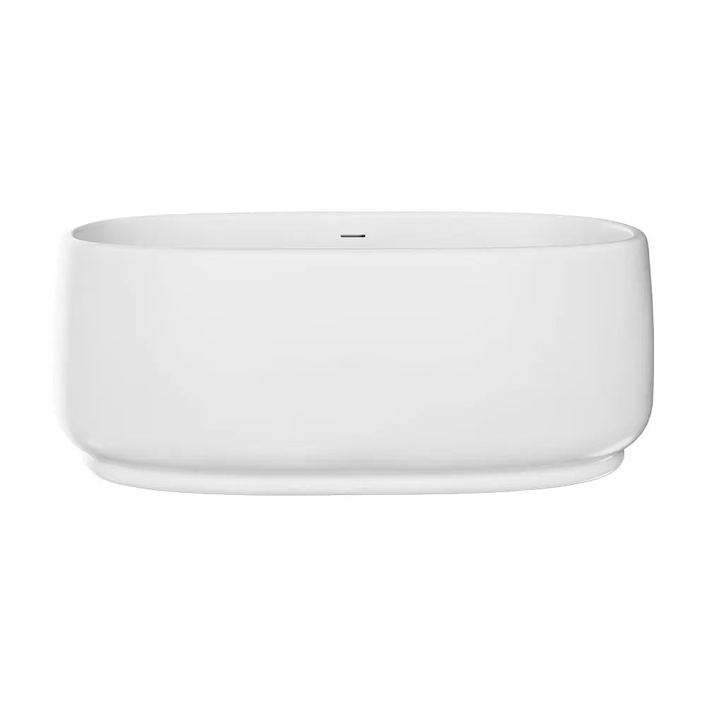 Eden Freestanding Bath with overflow - 1550 &amp; 1750mm Fienza
