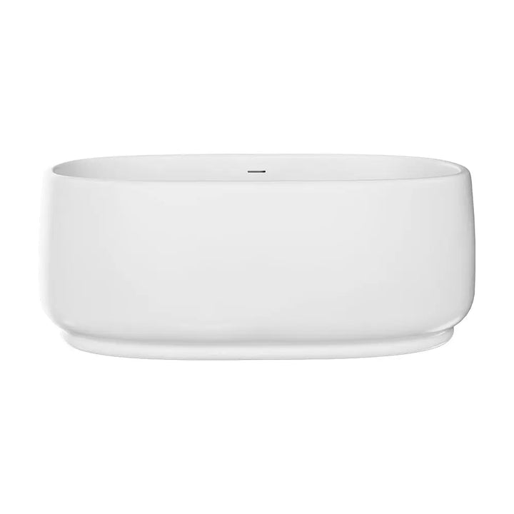 Eden Freestanding Bath with overflow - 1550 &amp; 1750mm Fienza