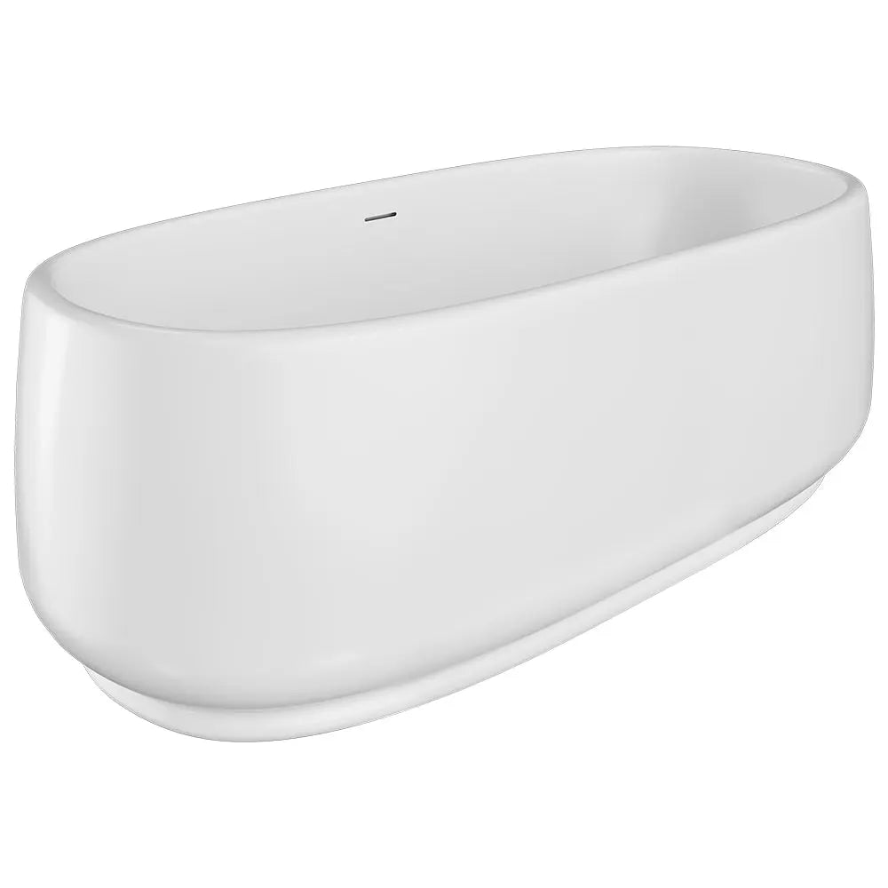 Eden Freestanding Bath with overflow - 1550 &amp; 1750mm Fienza