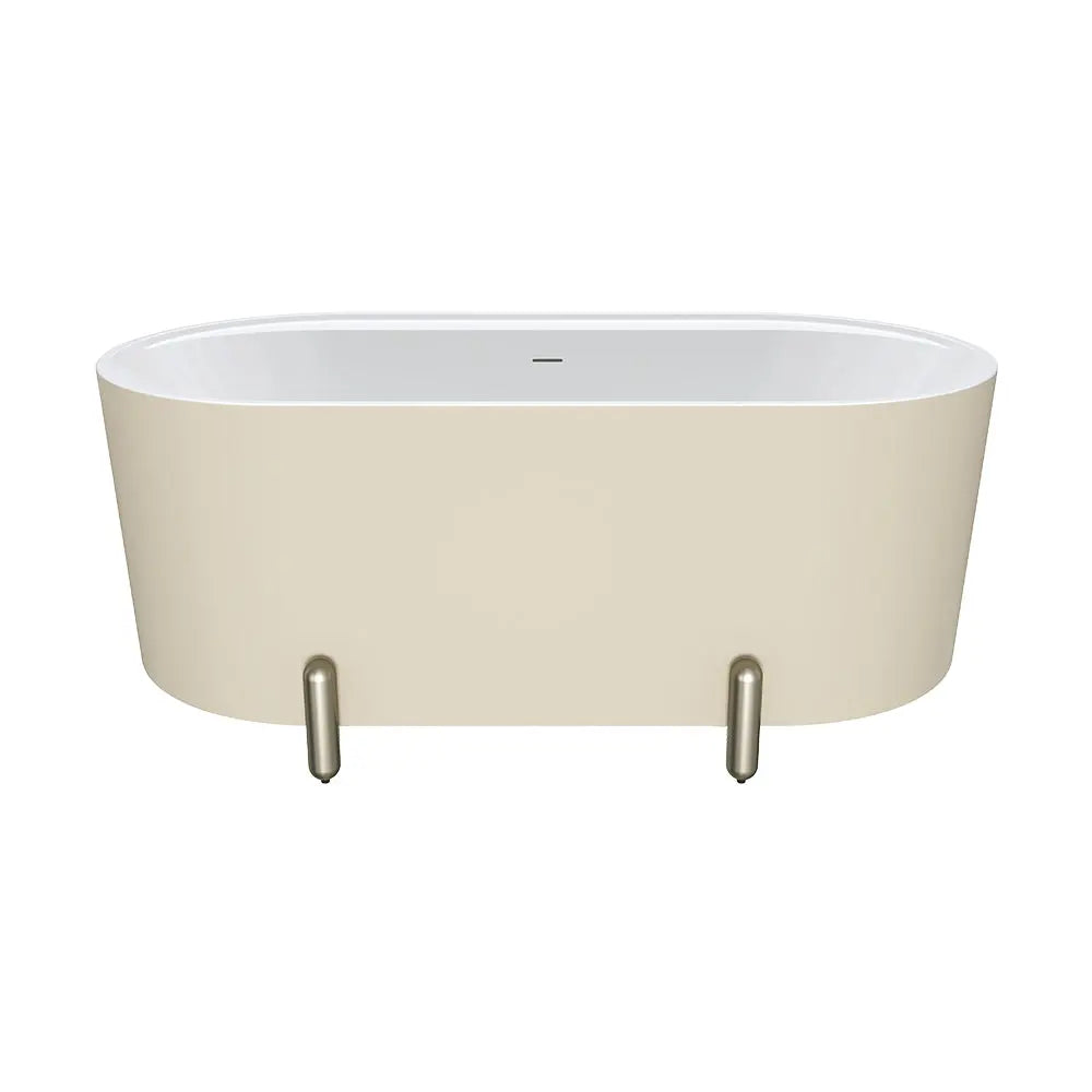 Aluca Freestanding with Legs, 1500mm &amp; 1700mm Matte Khaki Fienza