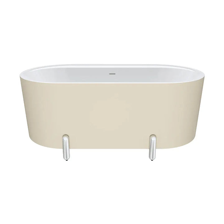 Aluca Freestanding with Legs, 1500mm &amp; 1700mm Matte Khaki Fienza