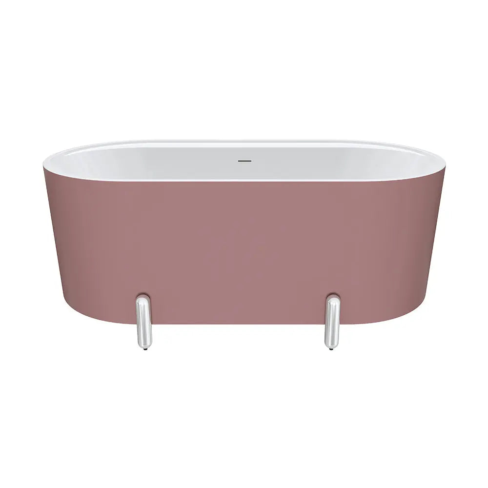 Aluca Freestanding with Legs, 1500mm & 1700mm Matte Rouge Fienza