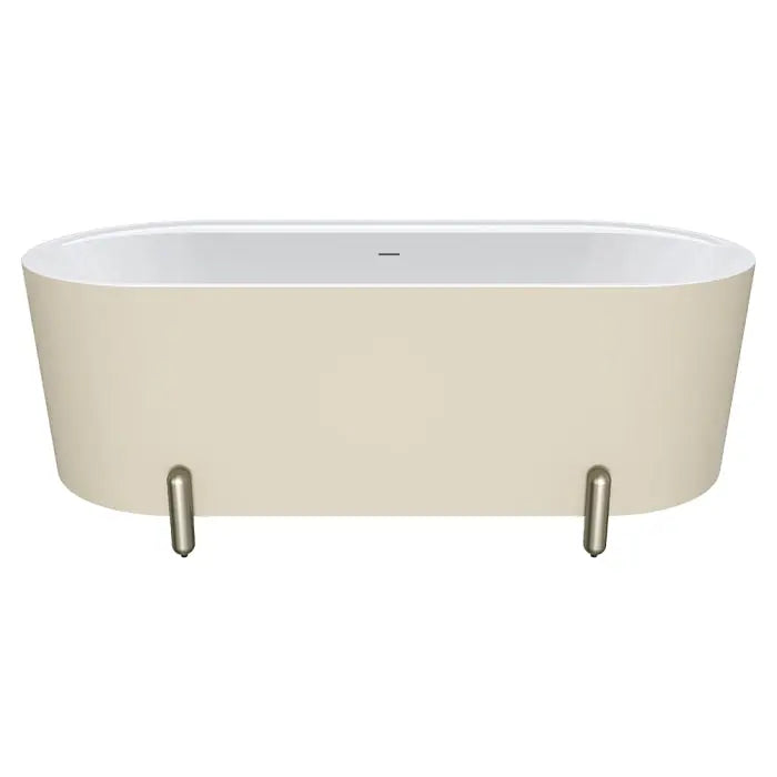 Aluca Freestanding with Legs, 1500mm &amp; 1700mm Matte Khaki Fienza