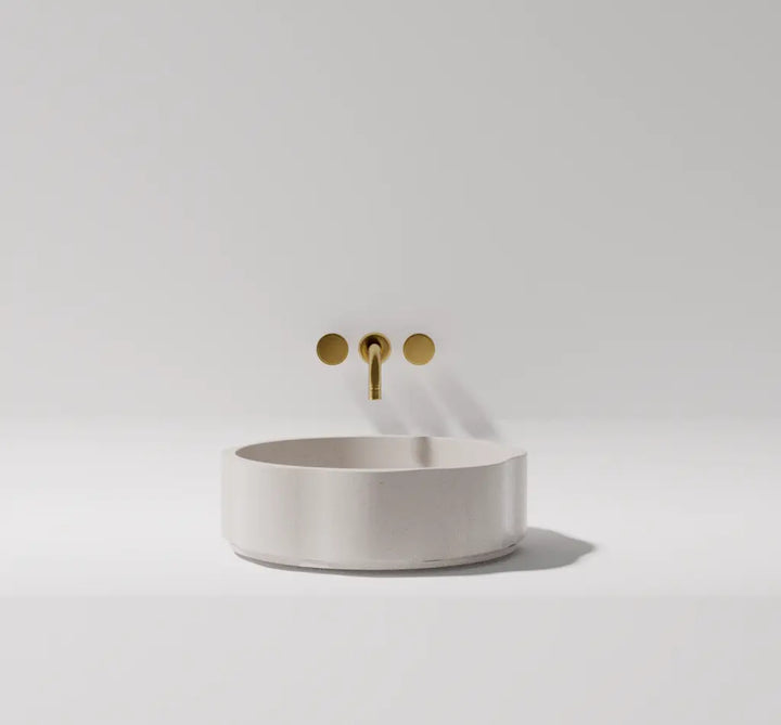 Flora Above Counter Stone Basin - various finishes PIETRA BIANCA