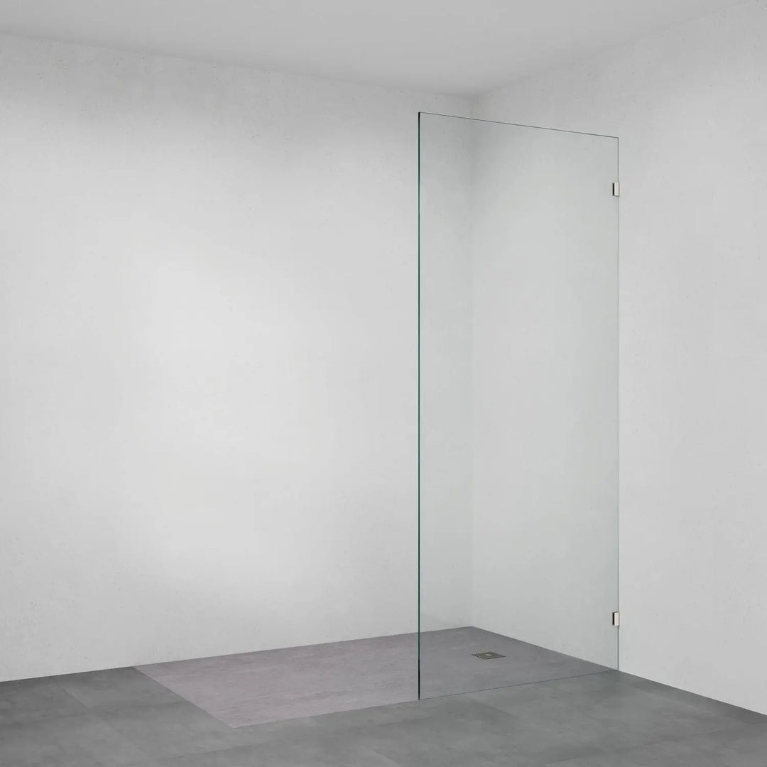 Frameless 915B Square Shower Panel CLEAR Glass Cortani